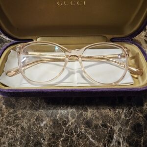 Gucci Women's Rose Gold Glasses